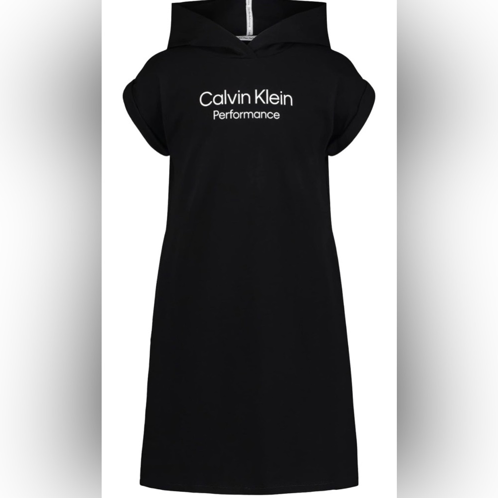 Calvin Klein Performance Short Sleeve Sweatshirt dress Girls 8/10